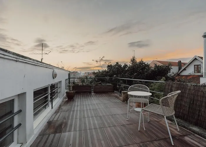 Papa With Terrace Apartman Porto